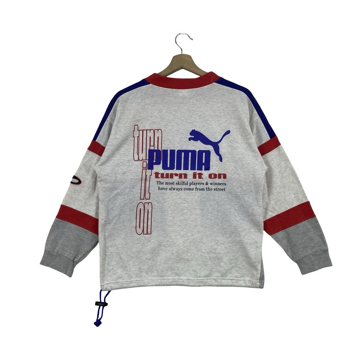 Puma Vintage 90s PUMA Turn It On Sweatshirt Pullover Crewneck Big Size US M / EU 48-50 / 2 - 8 Thumbnail