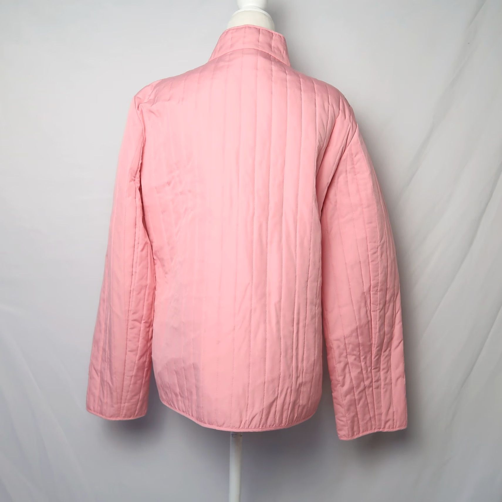 JM Collection **JM Collection Light Pink Quilted Snap Front Jacket Size 10** User: JM Collection Light Pink Quilted Snap Front Jacket Size 10 Size L / US 10 / IT 46 - 4 Thumbnail
