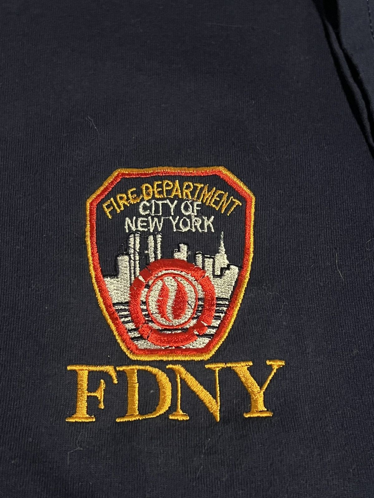 Vintage Vintage NY Firefighter Tee Size US XL / EU 56 / 4 - 3 Thumbnail