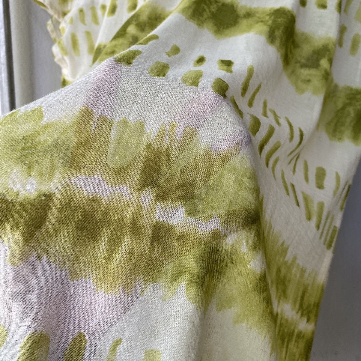Issey Miyake Plantation Light Green Breeze Dress Size M / US 6-8 / IT 42-44 - 13 Thumbnail