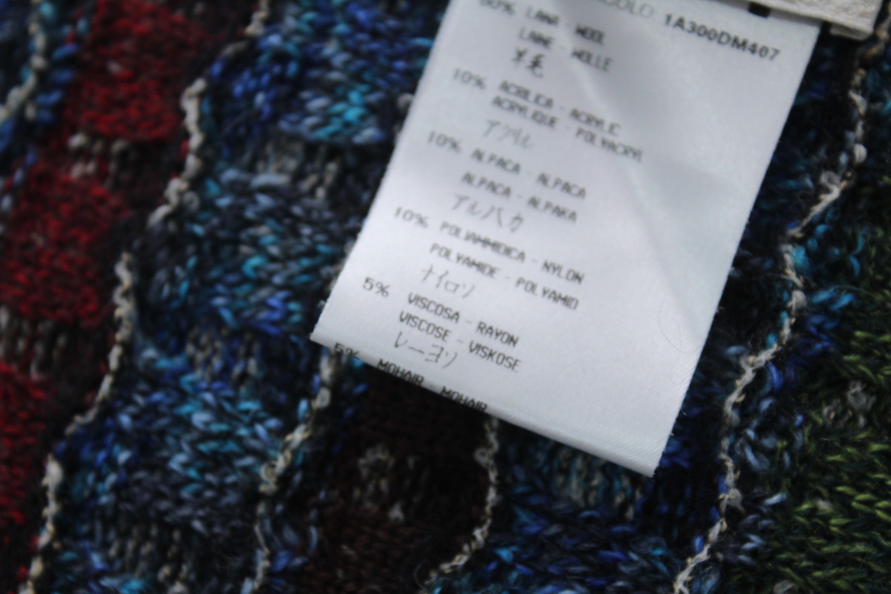 Missoni Missoni Scarf Wool Alpaca Made In Italy Hype Rare Vintage Size ONE SIZE - 6 Thumbnail