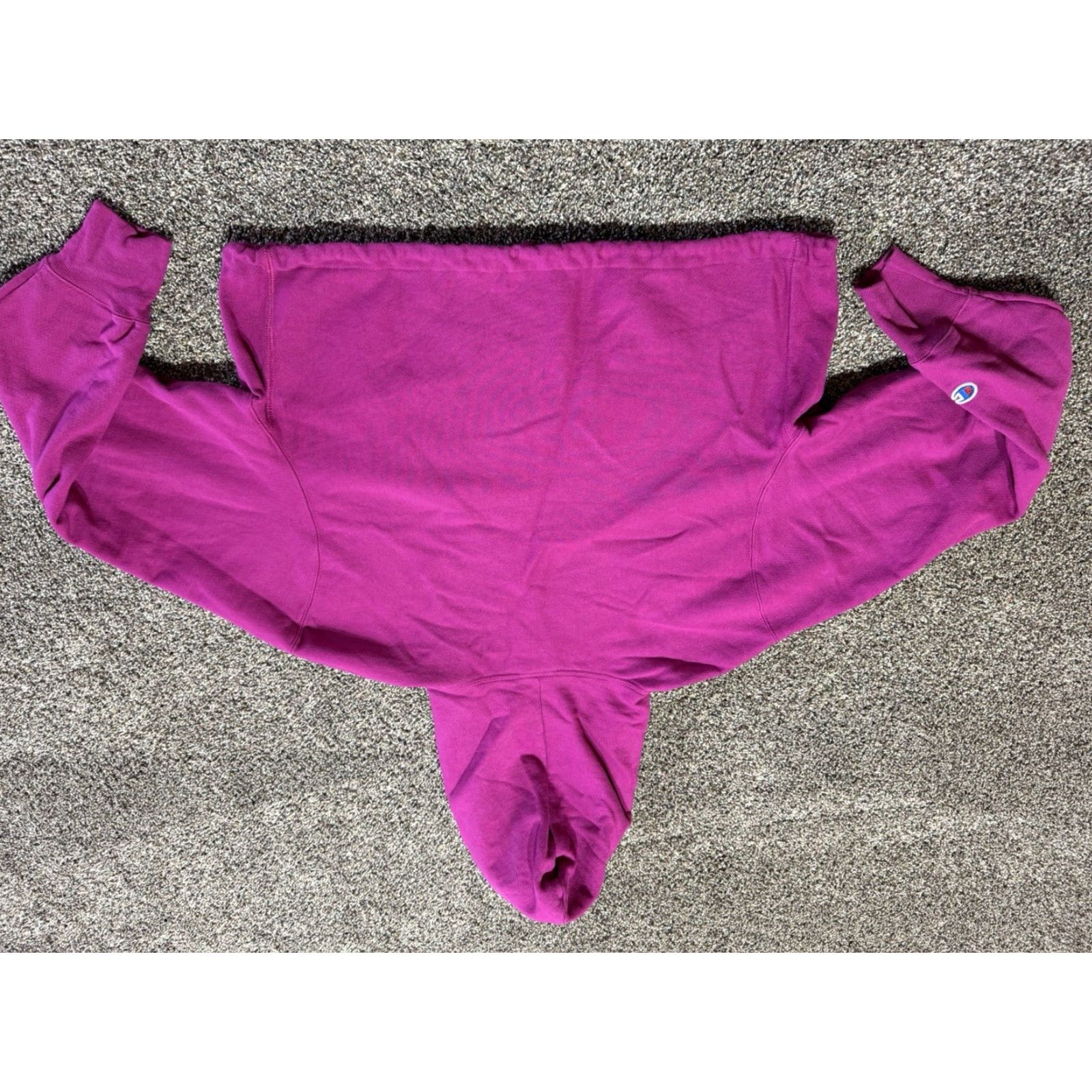 Champion Champion Hoodie Womens Pullover CROP TOP Pink XL Cotton Blend Reverse Weave Logo Vintage? No Size XL / US 12-14 / IT 48-50 - 8 Thumbnail