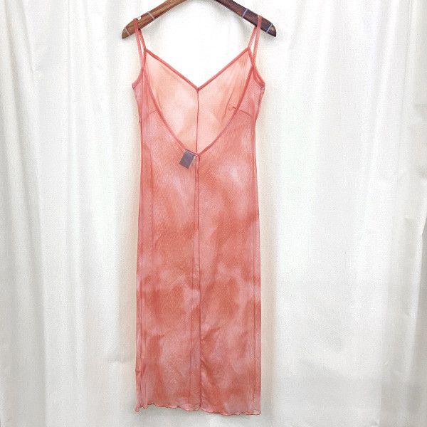 Jean Paul Gaultier JEAN PAUL GAULTIER 95S/S Archive Mesh Sleeveless Long Dress Size L / US 10 / IT 46 - 6 Thumbnail
