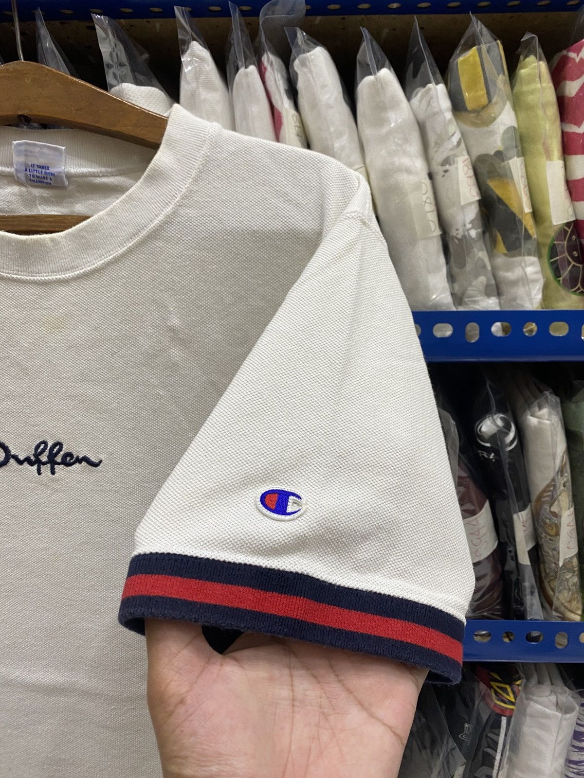 Other THE DUFFER OF ST. GEORGe X CHAMPION TSHIRT Size US M / EU 48-50 / 2 - 4 Thumbnail