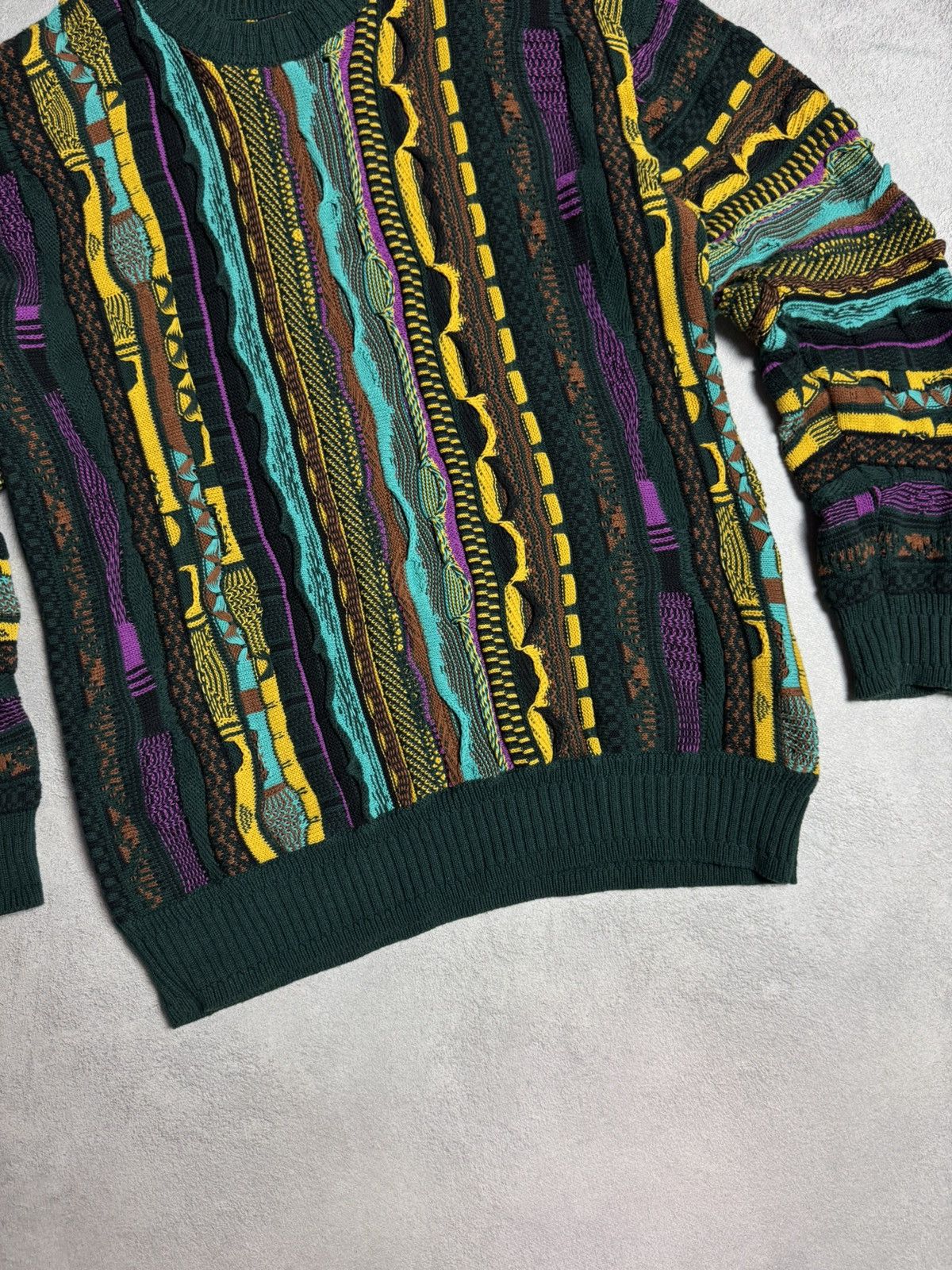 Urban Outfitters Urban Outfitters Cotton Crewneck 3D Knit Sweater Size US M / EU 48-50 / 2 - 4 Thumbnail