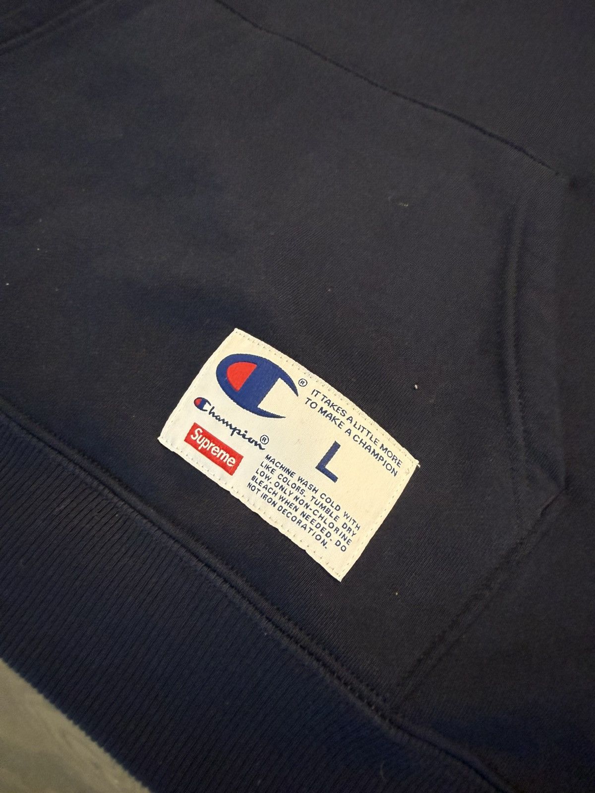 Champion × Supreme Champion x Supreme Hoodie Size US L / EU 52-54 / 3 - 2 Thumbnail