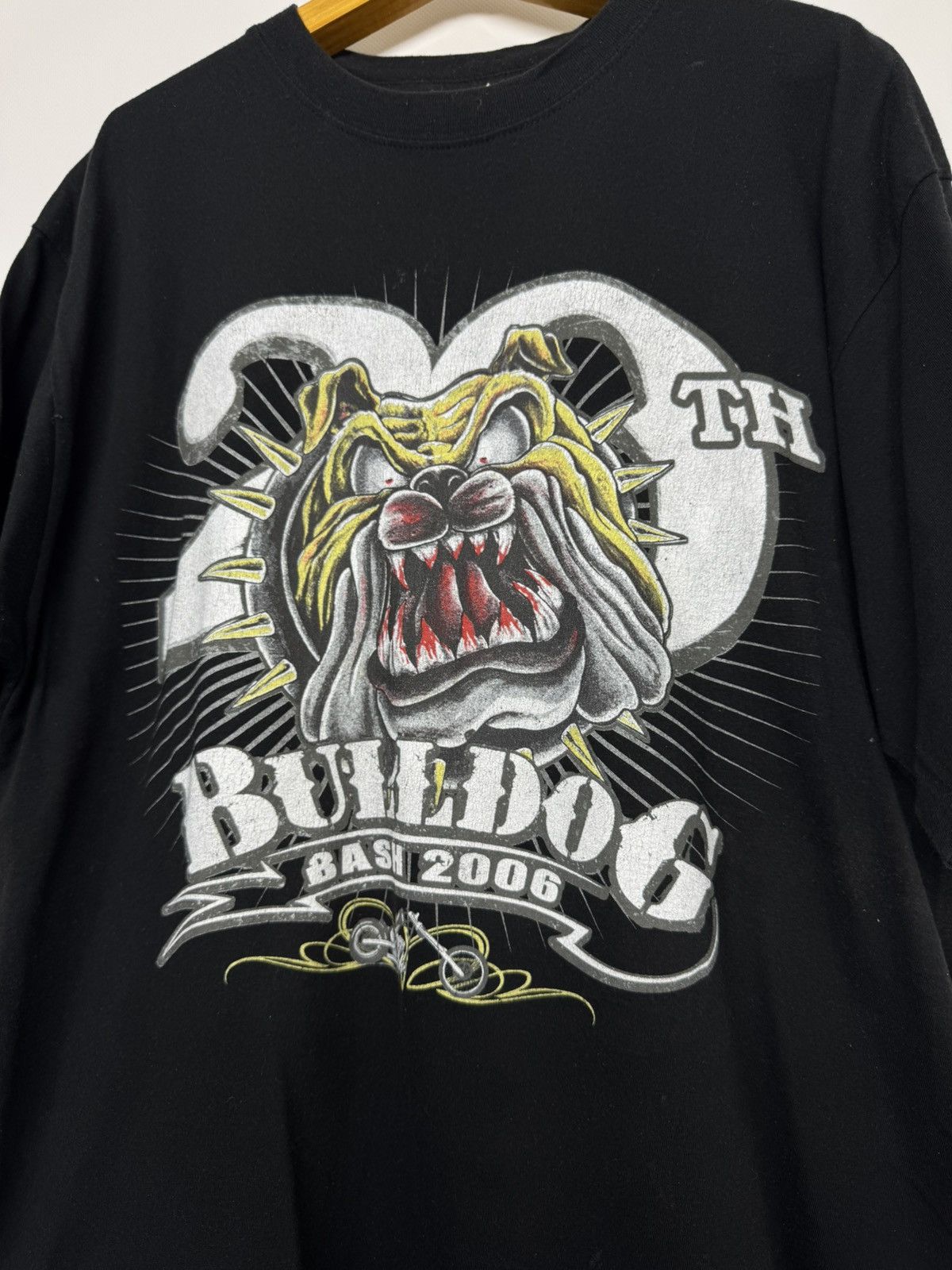 Jerzees Vintage Y2k T-Shirt Bulldog 2006 Size US M / EU 48-50 / 2 - 6 Thumbnail