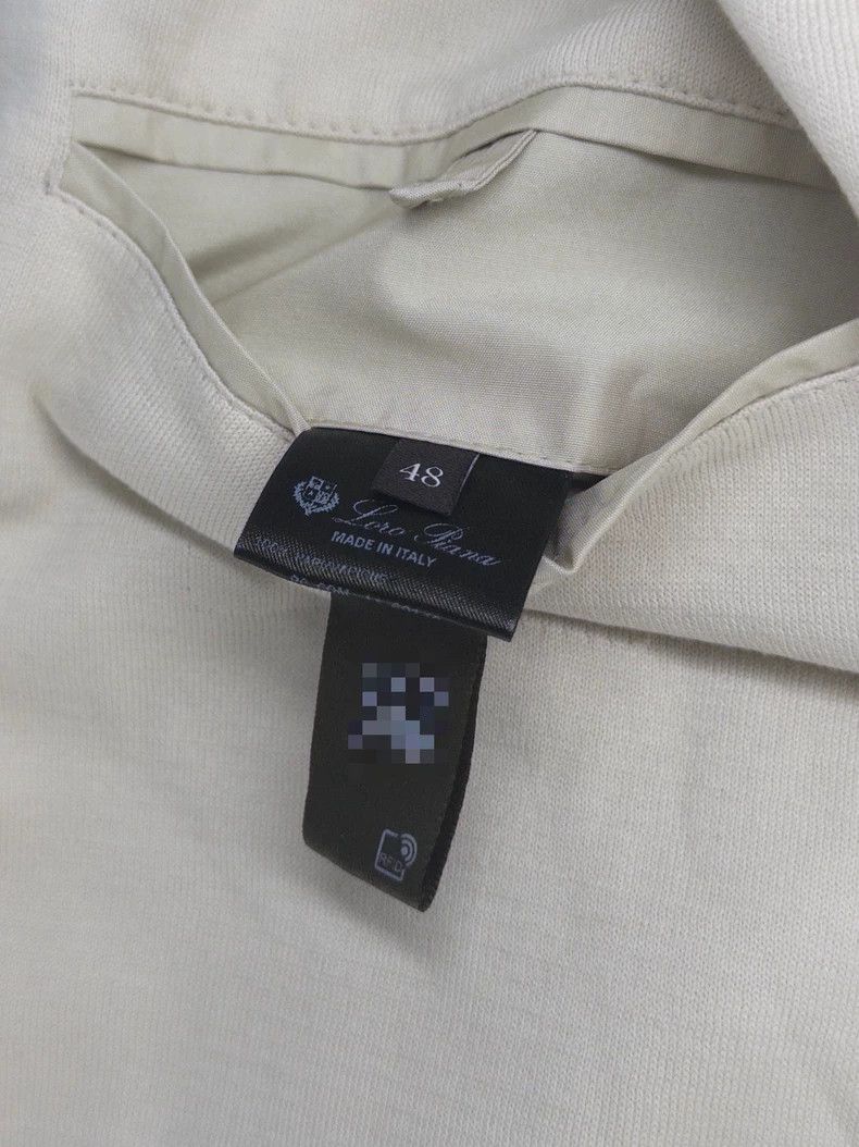 Loro Piana LORO PIANA Men's Harrison hoodie blend of silk technology Size US M / EU 48-50 / 2 - 9 Thumbnail