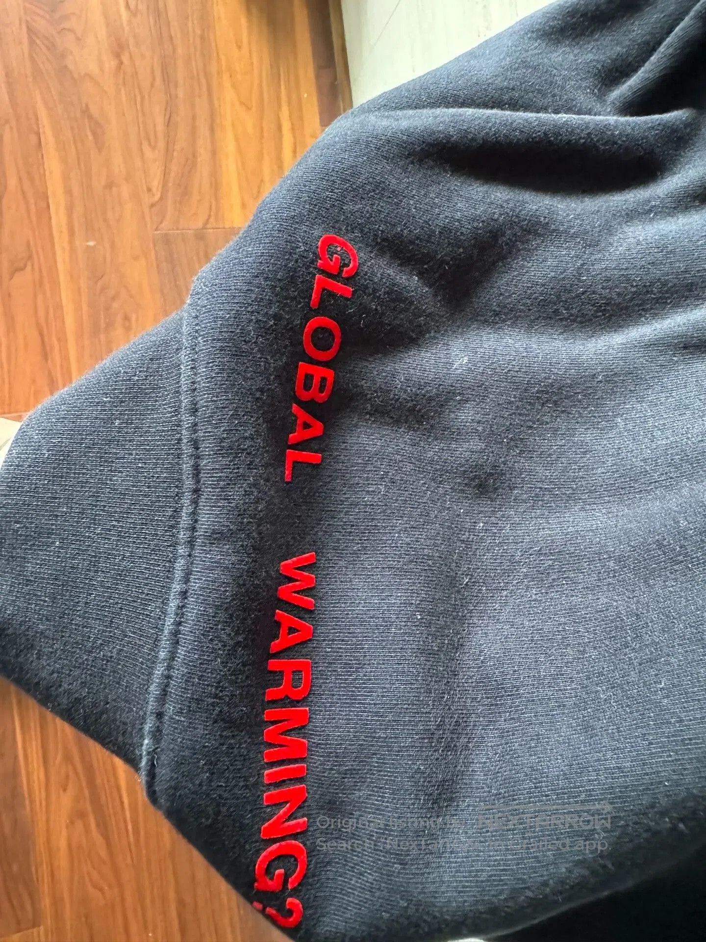 Balenciaga Off-White Sakura Print Hoodie. Size US M / EU 48-50 / 2 - 5 Thumbnail