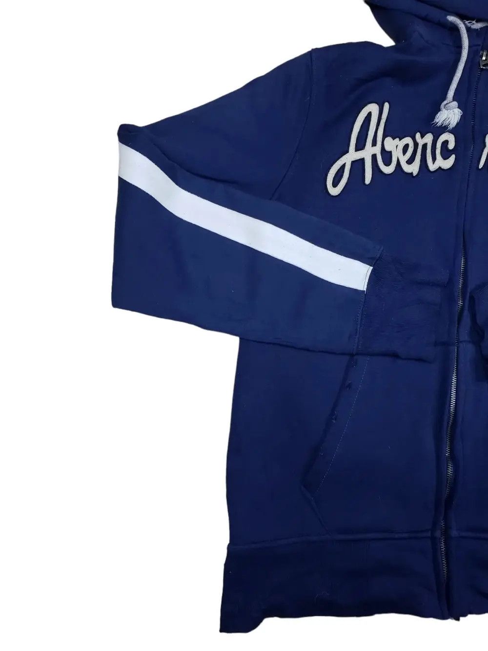 Abercrombie & Fitch × Vintage Vintage Abercrombie Hoodie Zipper Blue Size US M / EU 48-50 / 2 - 6 Thumbnail