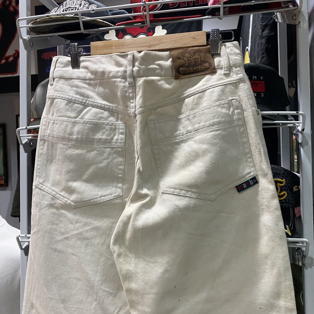 Mambo × Vintage Vintage Mambo Australia White Plain Casual Pants Size US 32 / EU 48 - 3 Thumbnail