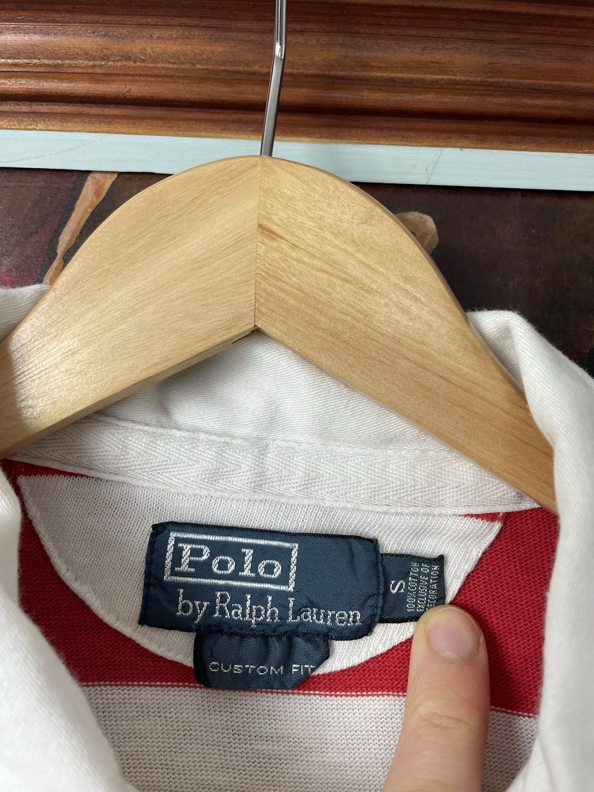 Ralph Lauren Polo Ralph Lauren Vintage Rugby Longsleeve Striped Hype ...