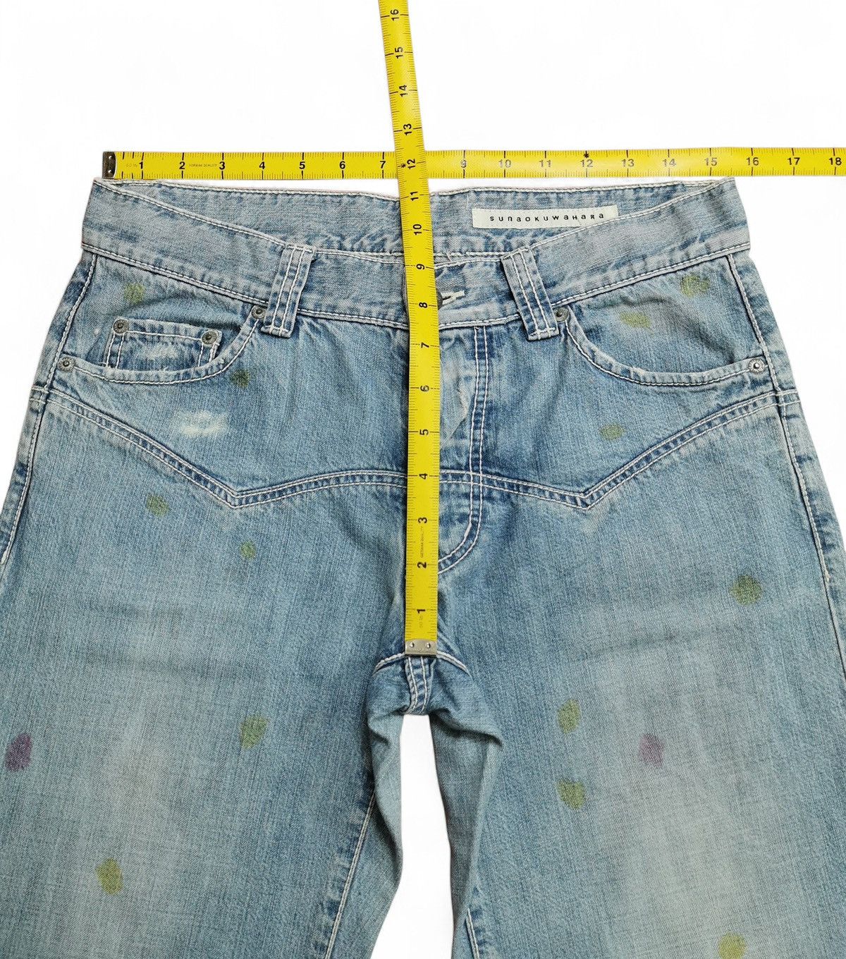 Sunao Kuwahara Sunaokuwahara baggy jeans Size 31" - 12 Thumbnail