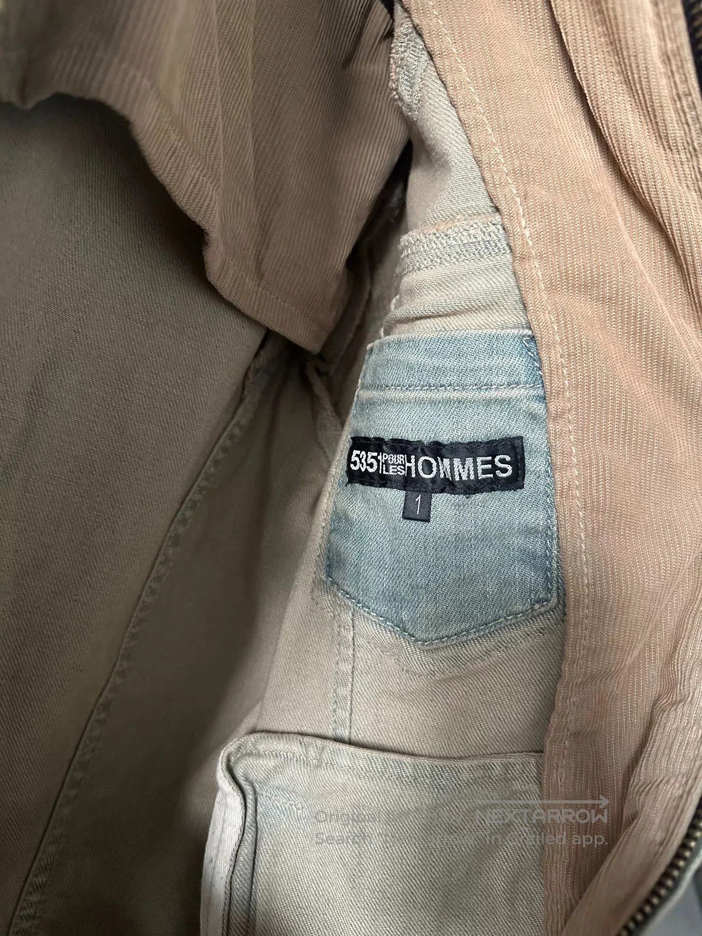 5351 POUR LES HOMMES 5351 Denim Jacket for Men. Size US M / EU 48-50 / 2 - 6 Thumbnail