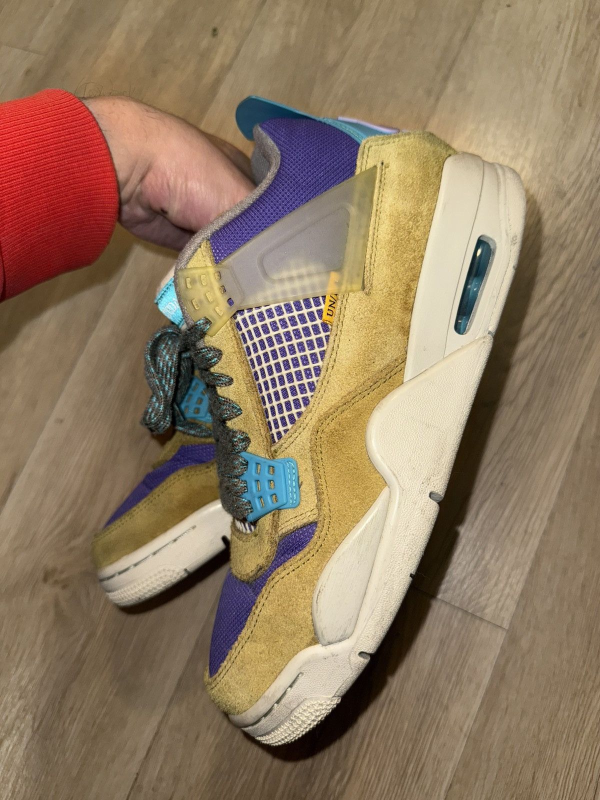 Nike Jordan 4 union Size US 9 / EU 42 - 4 Thumbnail