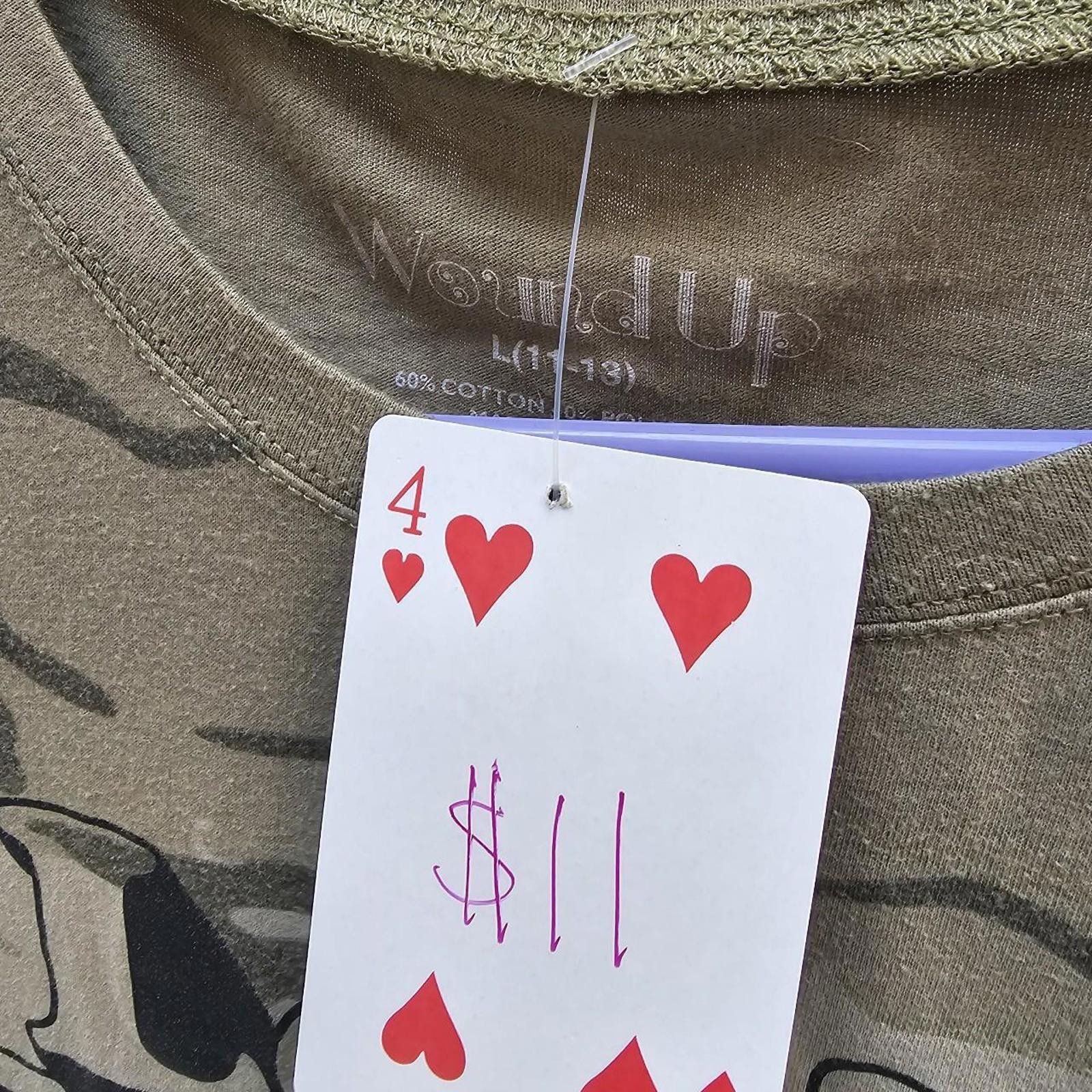 Other Women's Green Camo Let's Go Get Lost Shirt Size L / US 10 / IT 46 - 3 Thumbnail