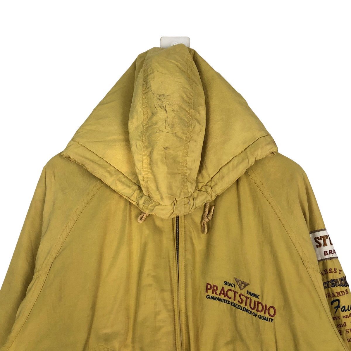 Japanese Brand VINTAGE BOMBER JACKET PRACT STUDIO ISSEY MIYAKE BIG LOGO Size US M / EU 48-50 / 2 - 2 Thumbnail