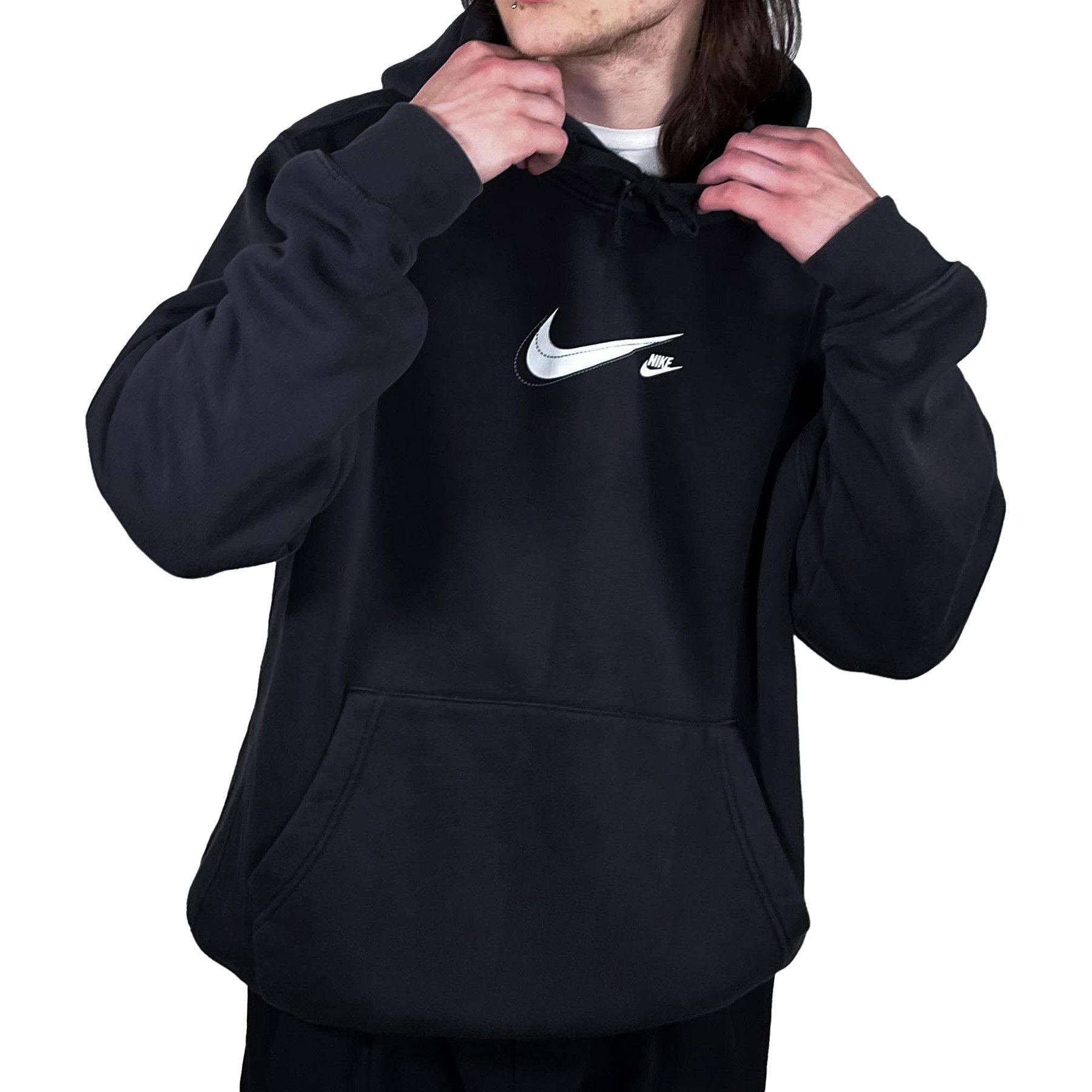 Nike Nike hoodie with logo, baggy fit, L size Size US L / EU 52-54 / 3 - 4 Thumbnail