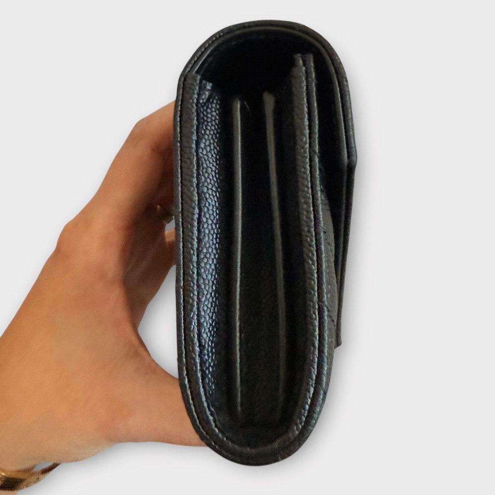 Yves Saint Laurent Saint Laurent YSL Grain de Poudre Wallet - ALL INCLUSIONS Size ONE SIZE - 6 Thumbnail