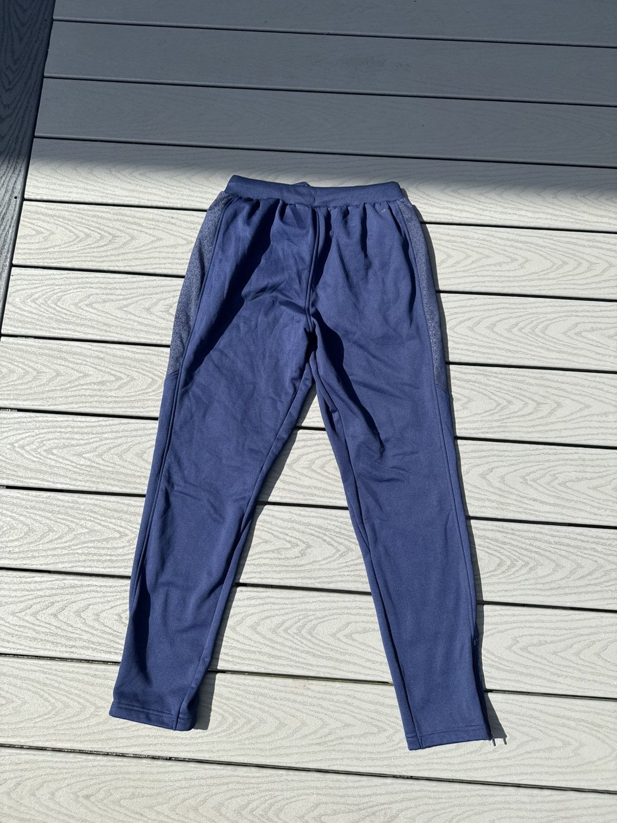 Adidas Adidas Georgia Tech Tapered Track Pants – Navy w/ GT Logo Size US 30 / EU 46 - 2 Thumbnail