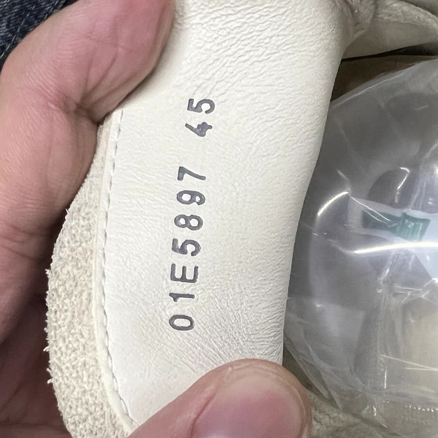 Rick Owens Rick Owens Ivory White Calfskin Sneakers K15 Size US 12 / EU 45 - 7 Thumbnail