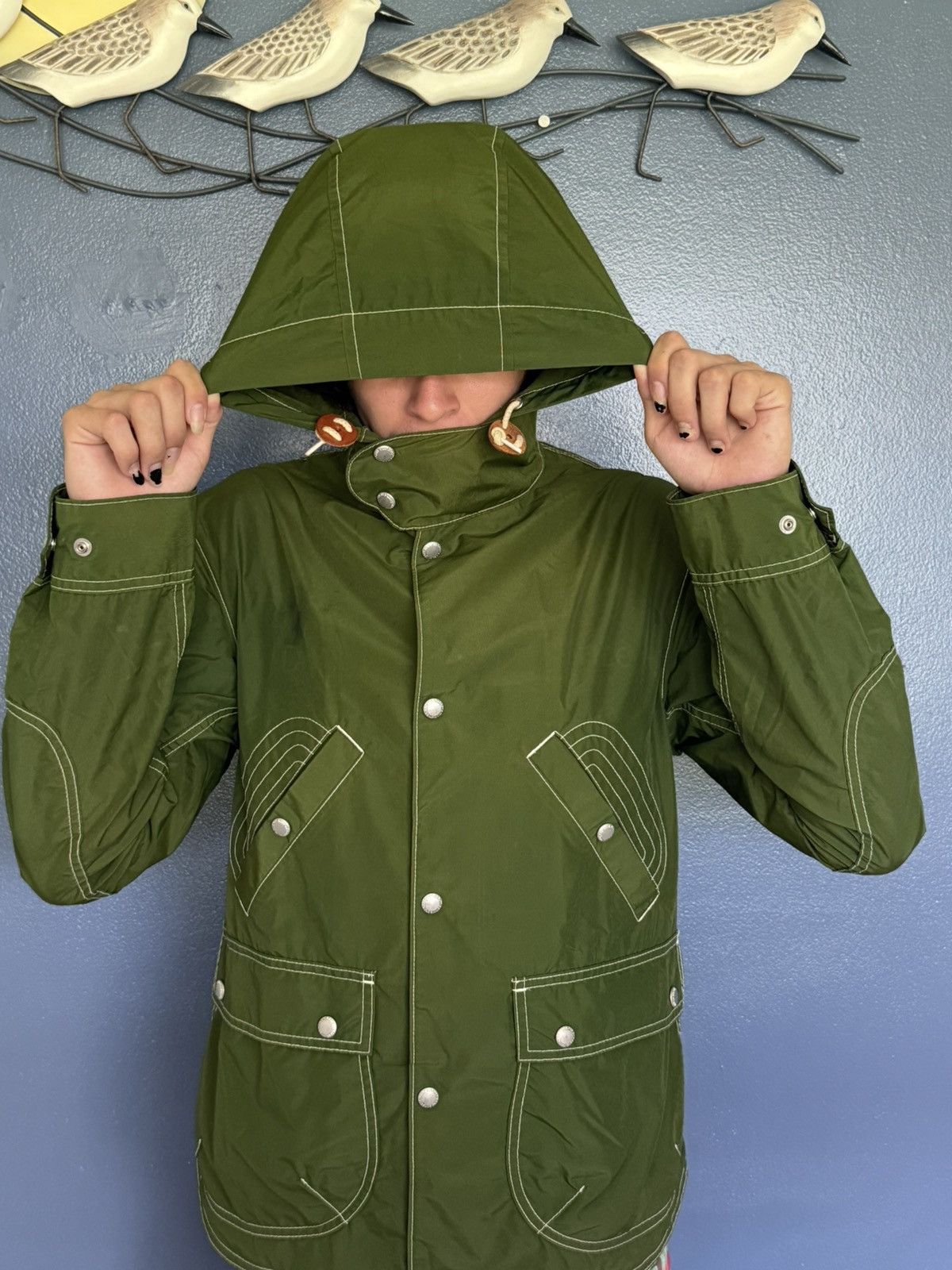 Comme des Garcons AW09 Contrast Stitch Mountain Nylon Jacket Size US S / EU 44-46 / 1 - 6 Thumbnail