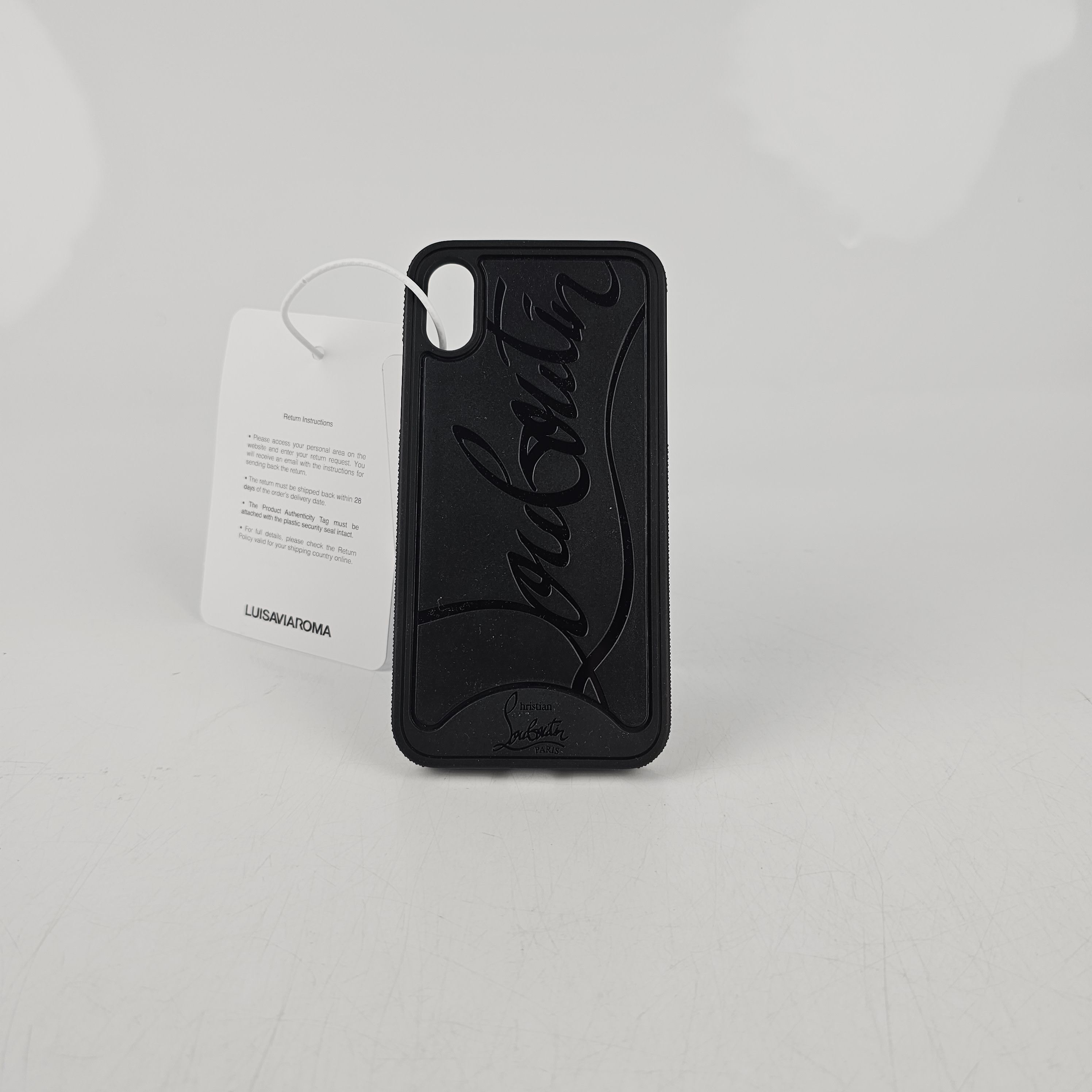 Christian Louboutin Iphone X/XS Black Case new in box