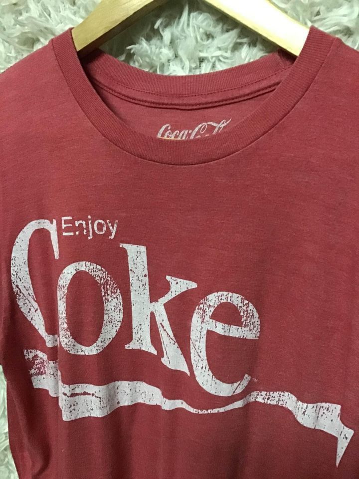 Coca Cola Coca Cola enjoy red T-shirt Size US M / EU 48-50 / 2 - 2 Thumbnail