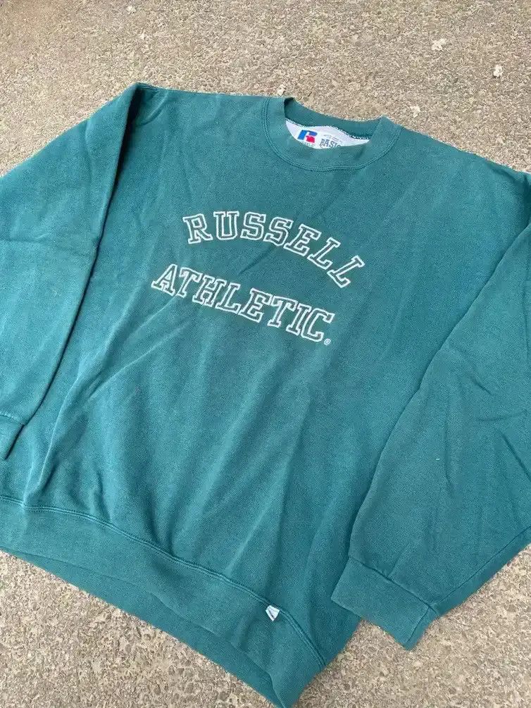 Russell Athletic × Vintage Russell athletic basic vintage logo Sweatshirt Size US L / EU 52-54 / 3 - 2 Thumbnail