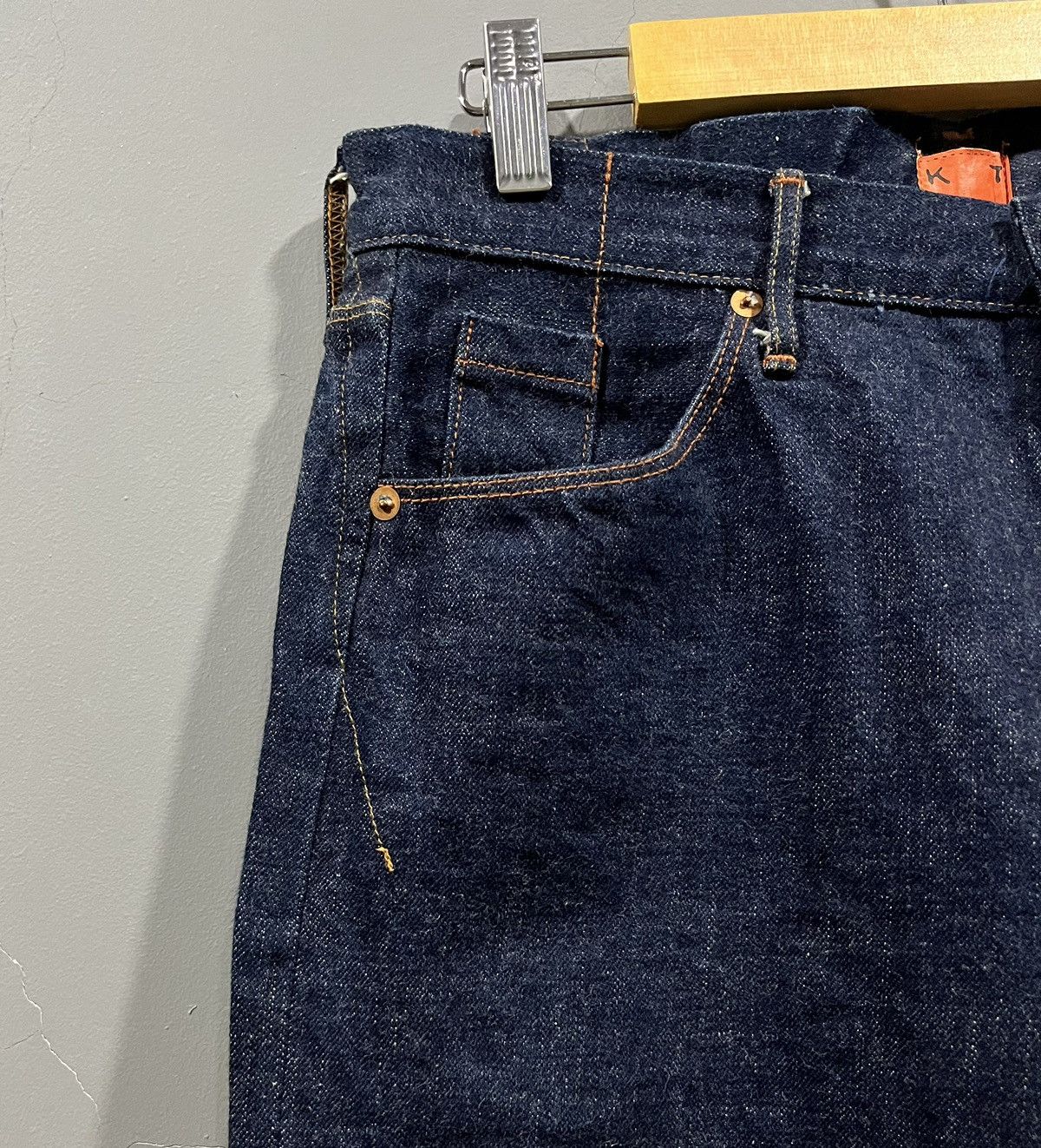 KATO Kato 3D Denim Selvedge Denim Jeans Size US 31 - 5 Thumbnail