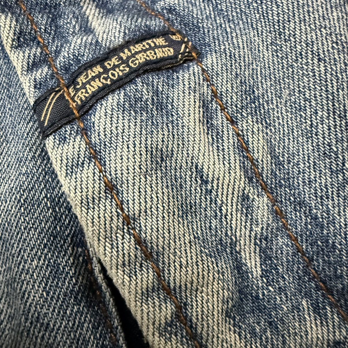 Marithe + Francois Girbaud Vintage Baggy MF+G Faded Denim Jnco Y2k Wide Leg Style Size US 36 / EU 52 - 14 Thumbnail