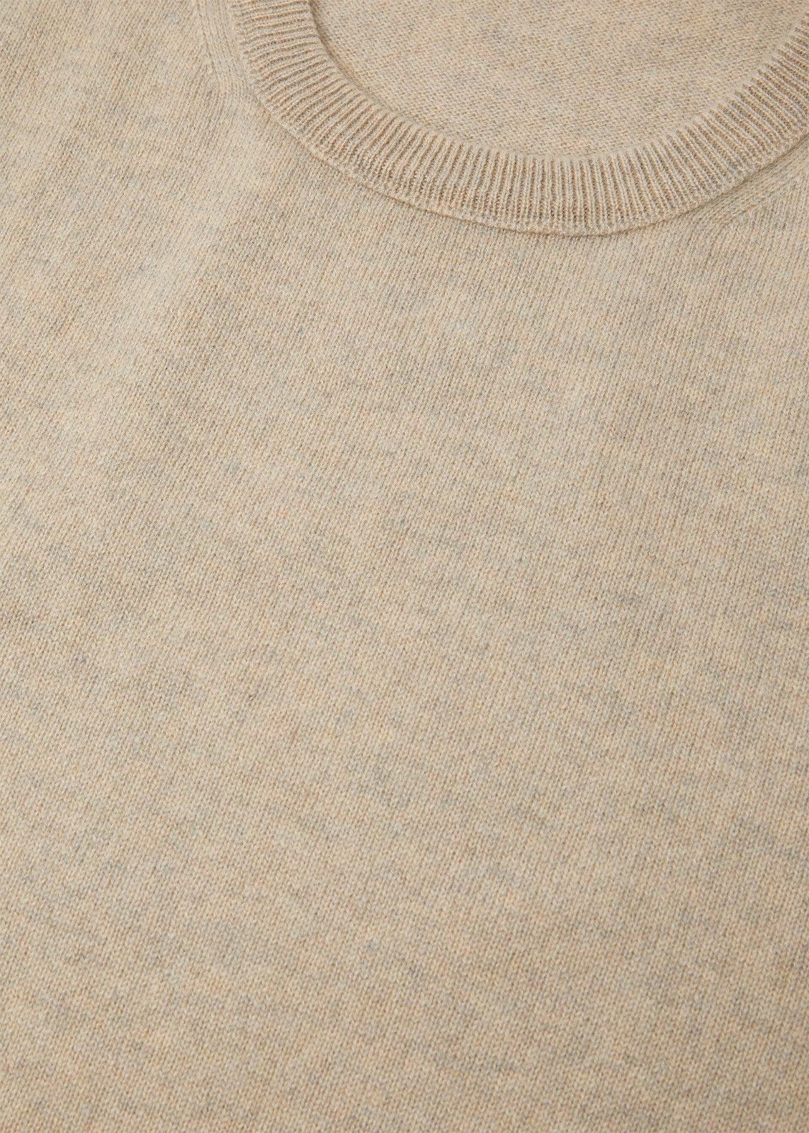 Loro Piana o1srvl11e0526 FAQ0619 Arona Crewneck Sweater in Beige Size M / US 6-8 / IT 42-44 - 2 Thumbnail