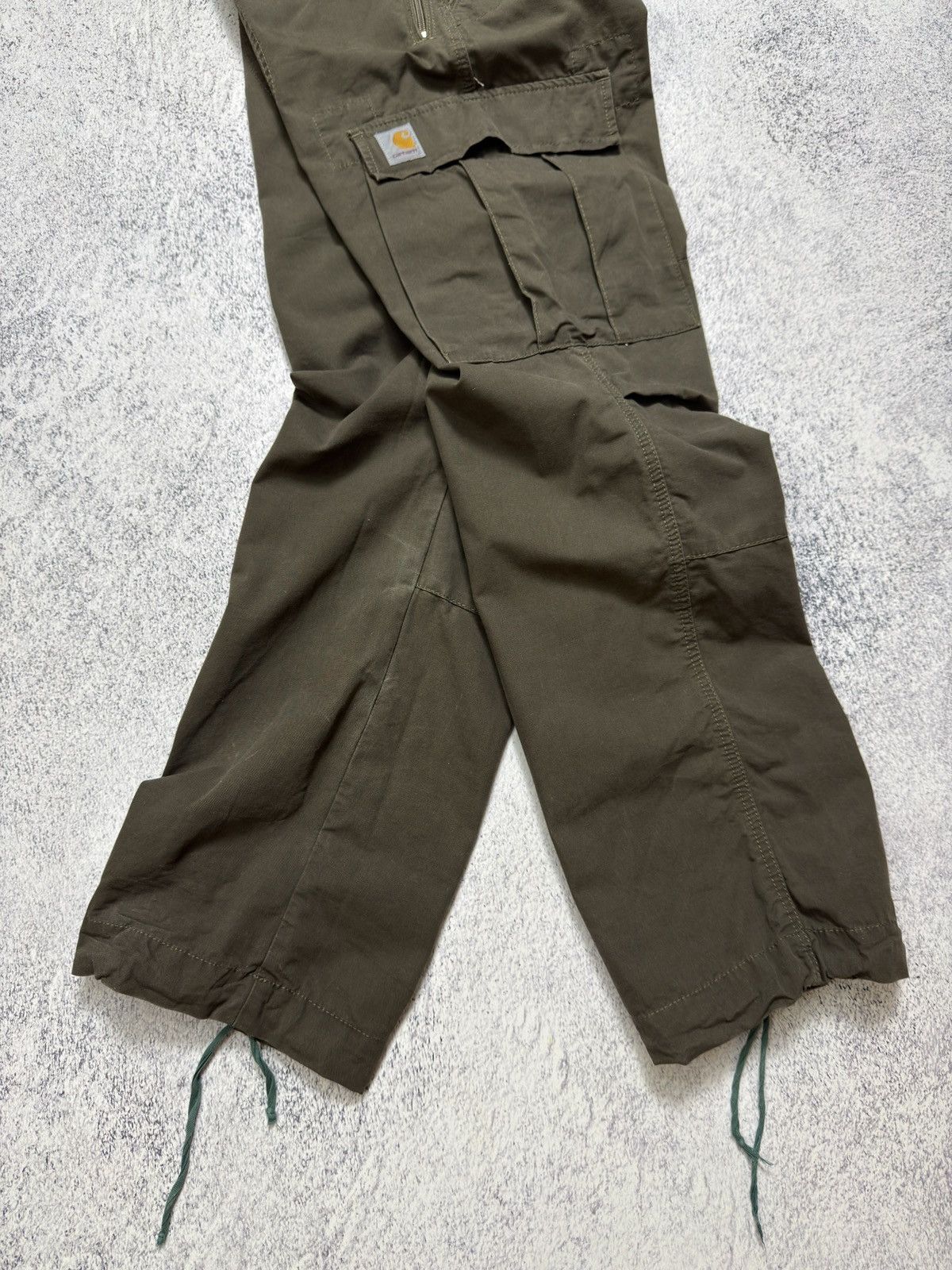 Carhartt Vintage Carhartt WIP Motown Cargo Pants Military Green Size US 32 / EU 48 - 19 Thumbnail
