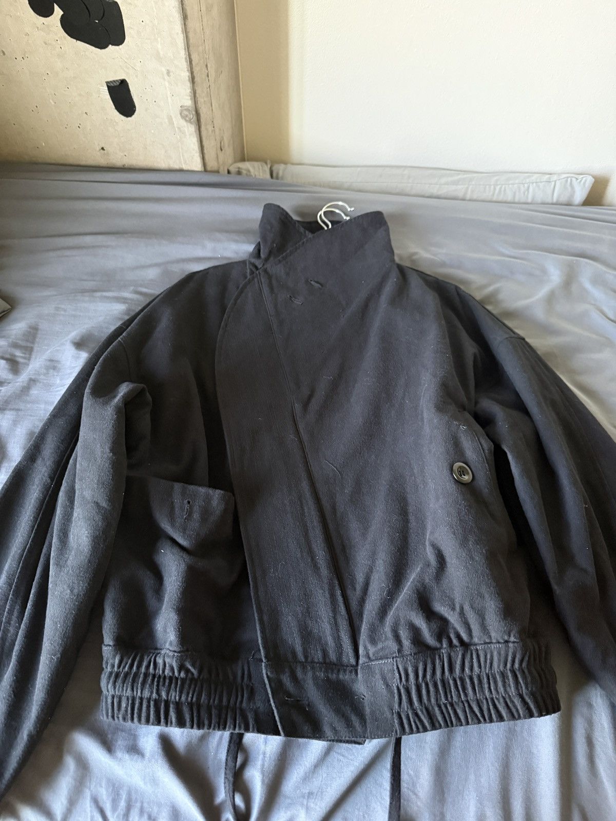 No Faith Studios No Faith Studios Moleskin Jacket BLACK Size US M / EU 48-50 / 2 - 4 Thumbnail