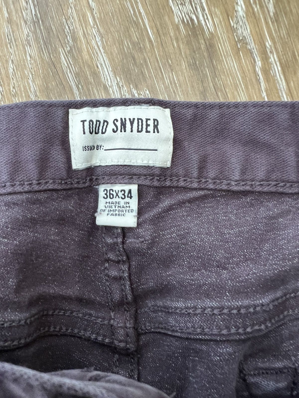 Todd Snyder Todd snyder brown slim fit 5 pocket stretch jeans Size US 36 / EU 52 - 3 Thumbnail