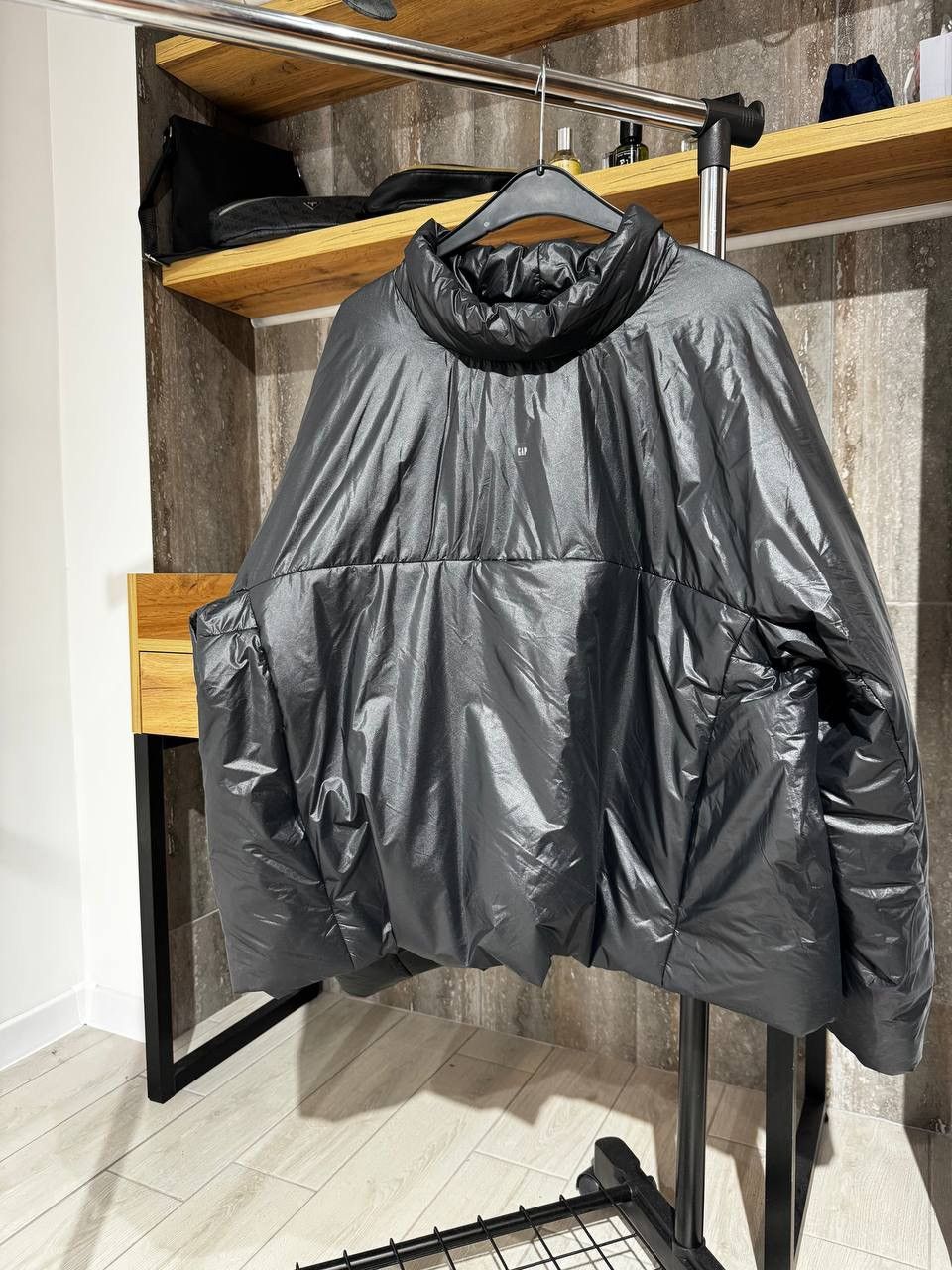Balenciaga × Gap × Yeezy Yeezy Gap Balenciaga Pullover Jacket Black Size US L / EU 52-54 / 3 - 2 Thumbnail