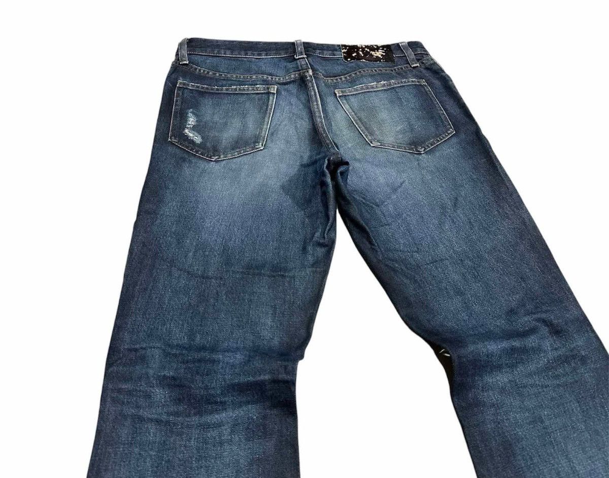 If Six Was Nine × Japanese Brand × Shellac 🔥Y2K Archived Shellac Flared Denim Mud Wash Distressed Size US 32 / EU 48 - 8 Thumbnail