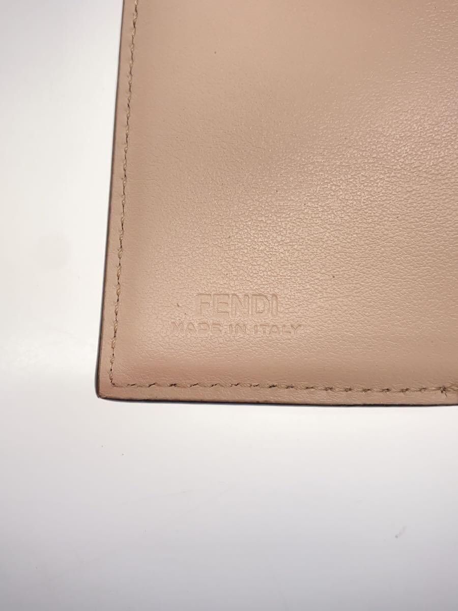 Fendi Fendi Bi-Fold Wallet Beige Size ONE SIZE - 3 Thumbnail