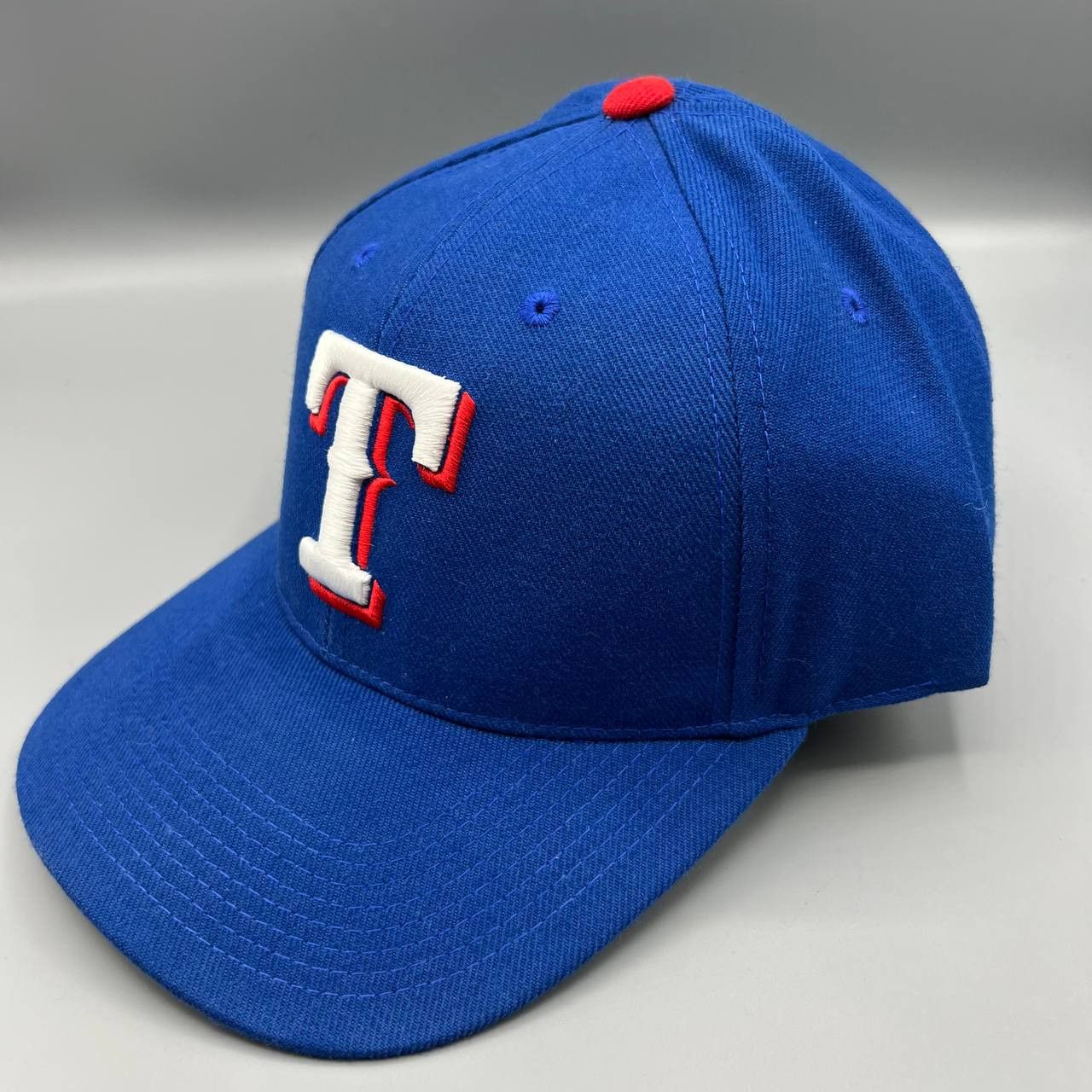 Vintage Texas Rangers Hat Men Blue Outdoor Cap MLB Snap Back Cap New Size ONE SIZE - 8 Thumbnail