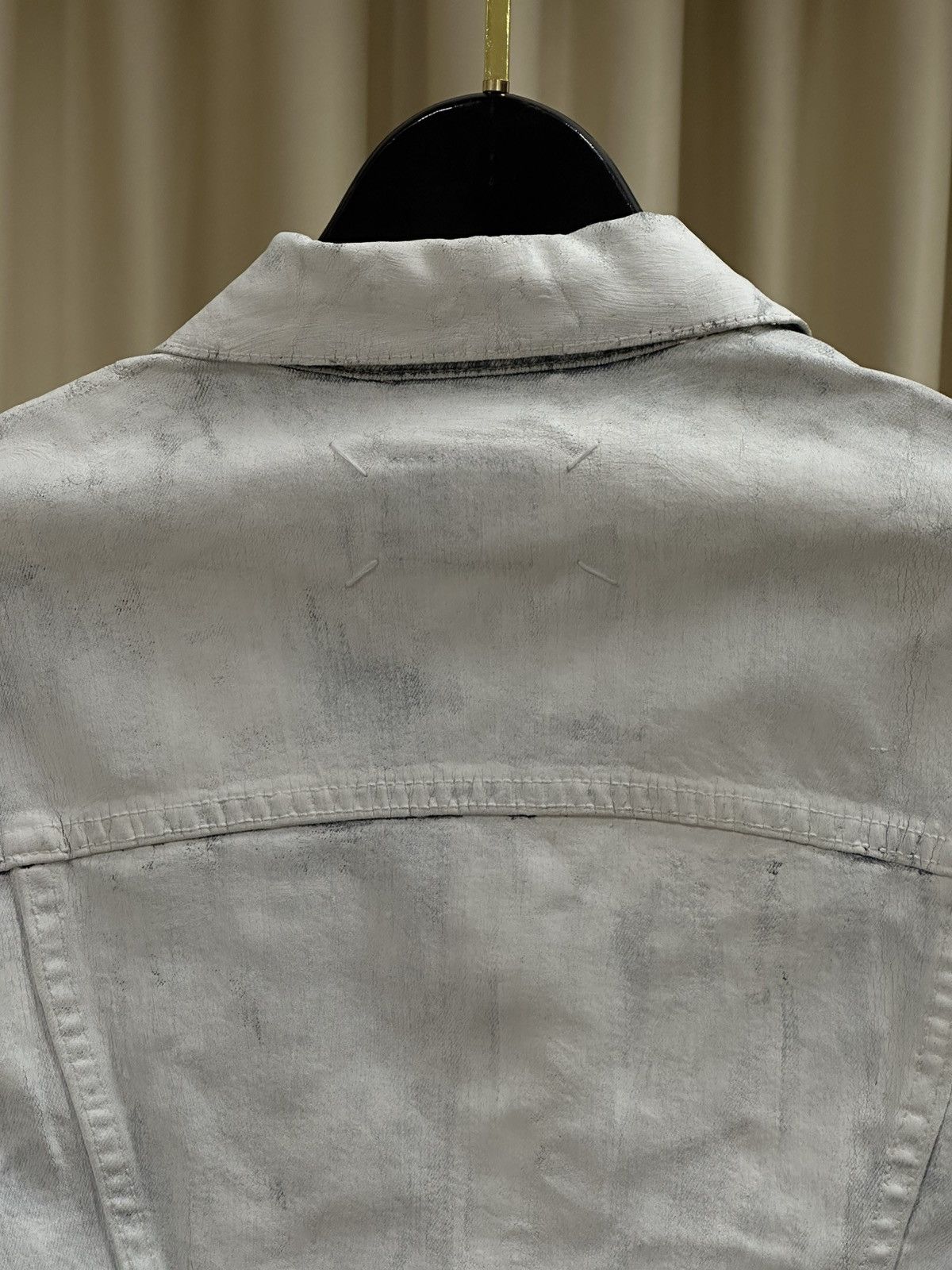Maison Margiela AW99 Painted Denim Jacket Size US S / EU 44-46 / 1 - 5 Thumbnail