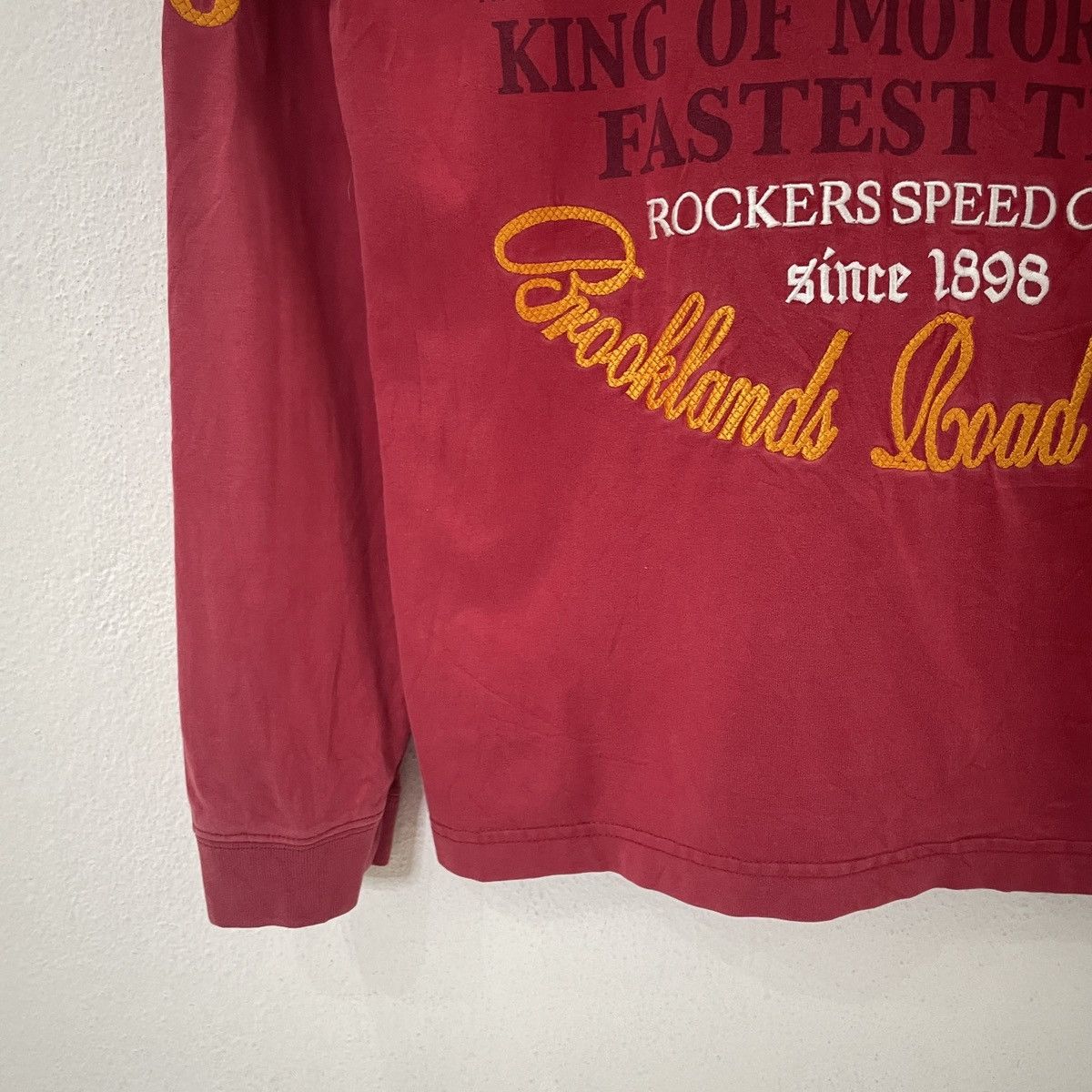 Norton Vintage Norton Motorcycles Embroidered Big Logo Tee Size US M / EU 48-50 / 2 - 3 Thumbnail
