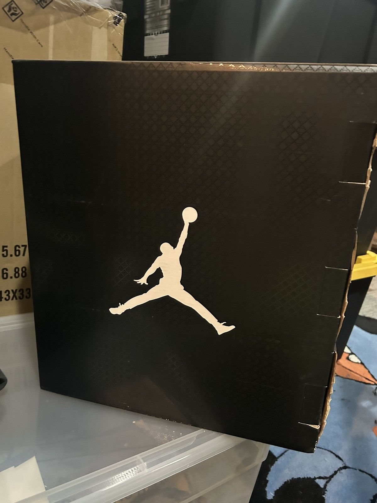 Jordan Brand × Nike × Vintage Jordan 2012 Wolf Grey Size US 10.5 / EU 43-44 - 2 Thumbnail