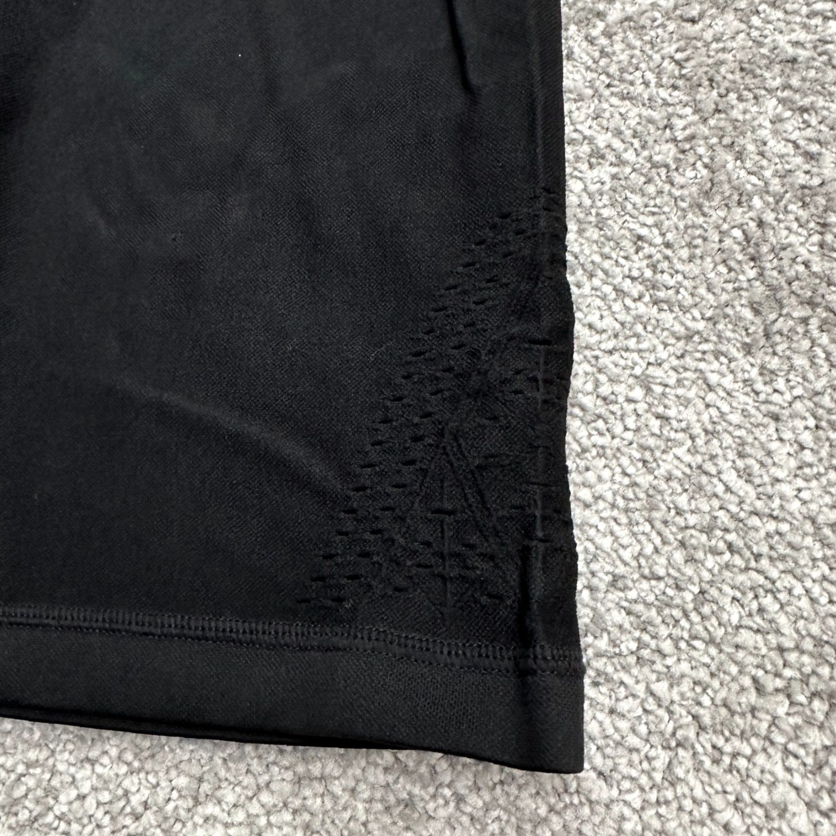Pinko Pink Sport Shorts Womens Large Black Compression Active Biker Yoga Run Gym 29x6 Size 36" / US 14 / IT 50 - 3 Thumbnail
