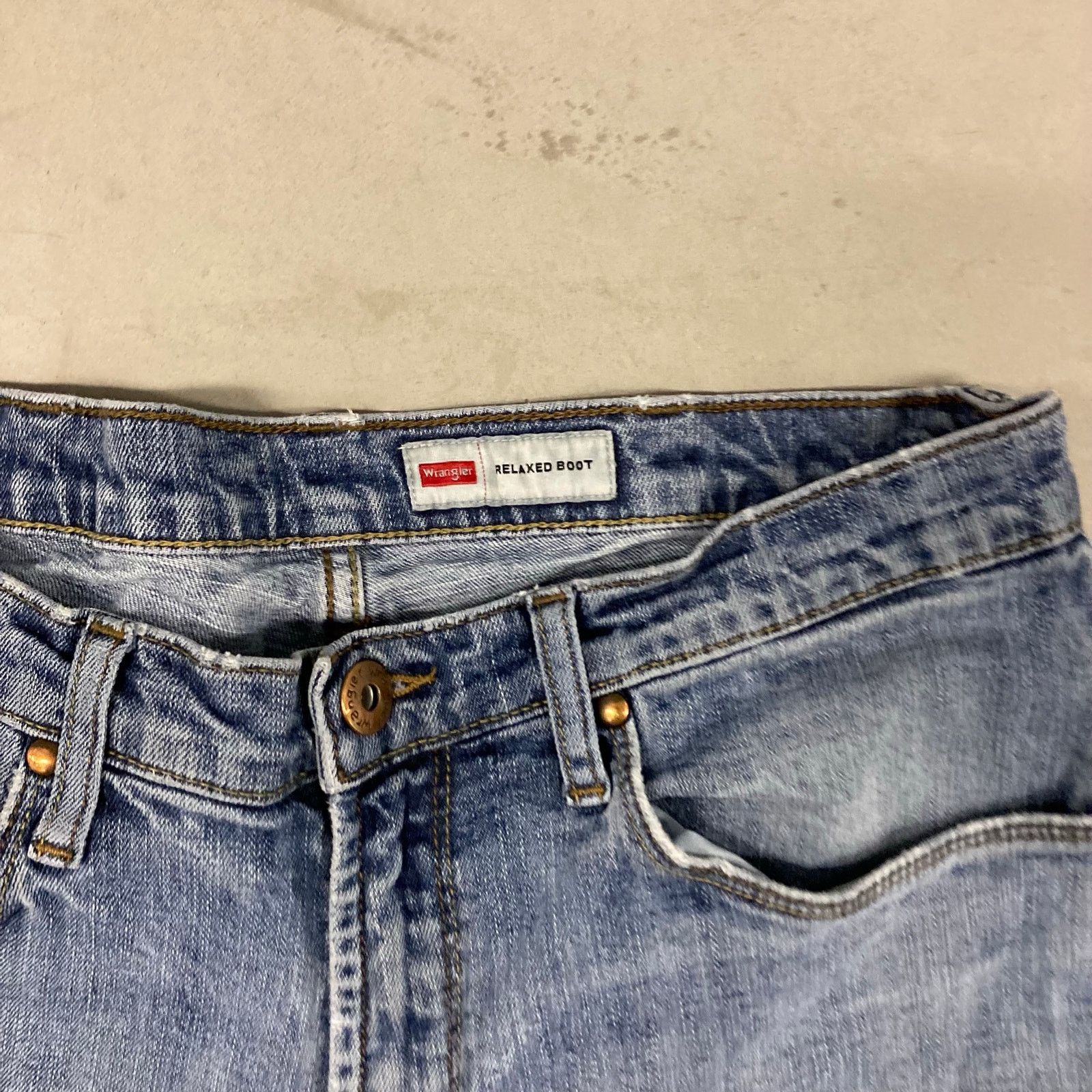 Wrangler Western baggy wrangler bootcut jeans 34x30 Size US 34 / EU 50 - 5 Thumbnail