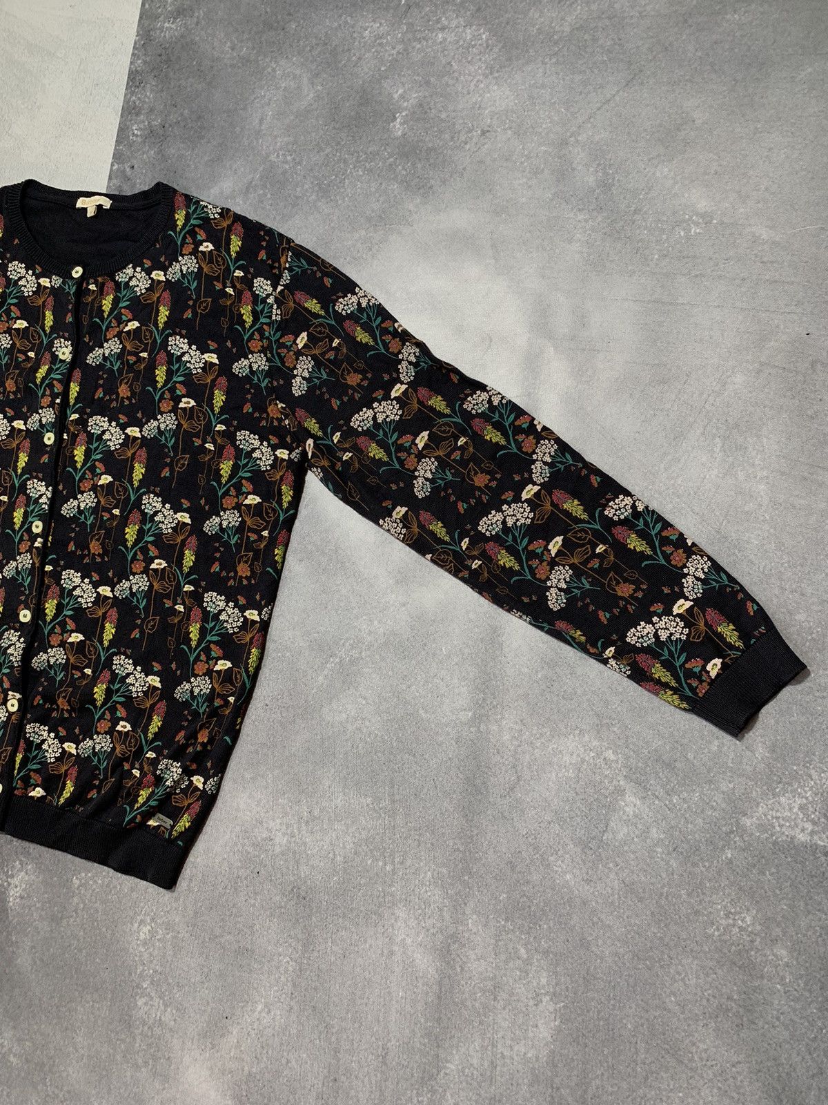 Barbour × Vintage Vintage Y2K Barbour button ups flowers cardigan size XXL Size XXL / US 16-18 / IT 52-54 - 3 Thumbnail