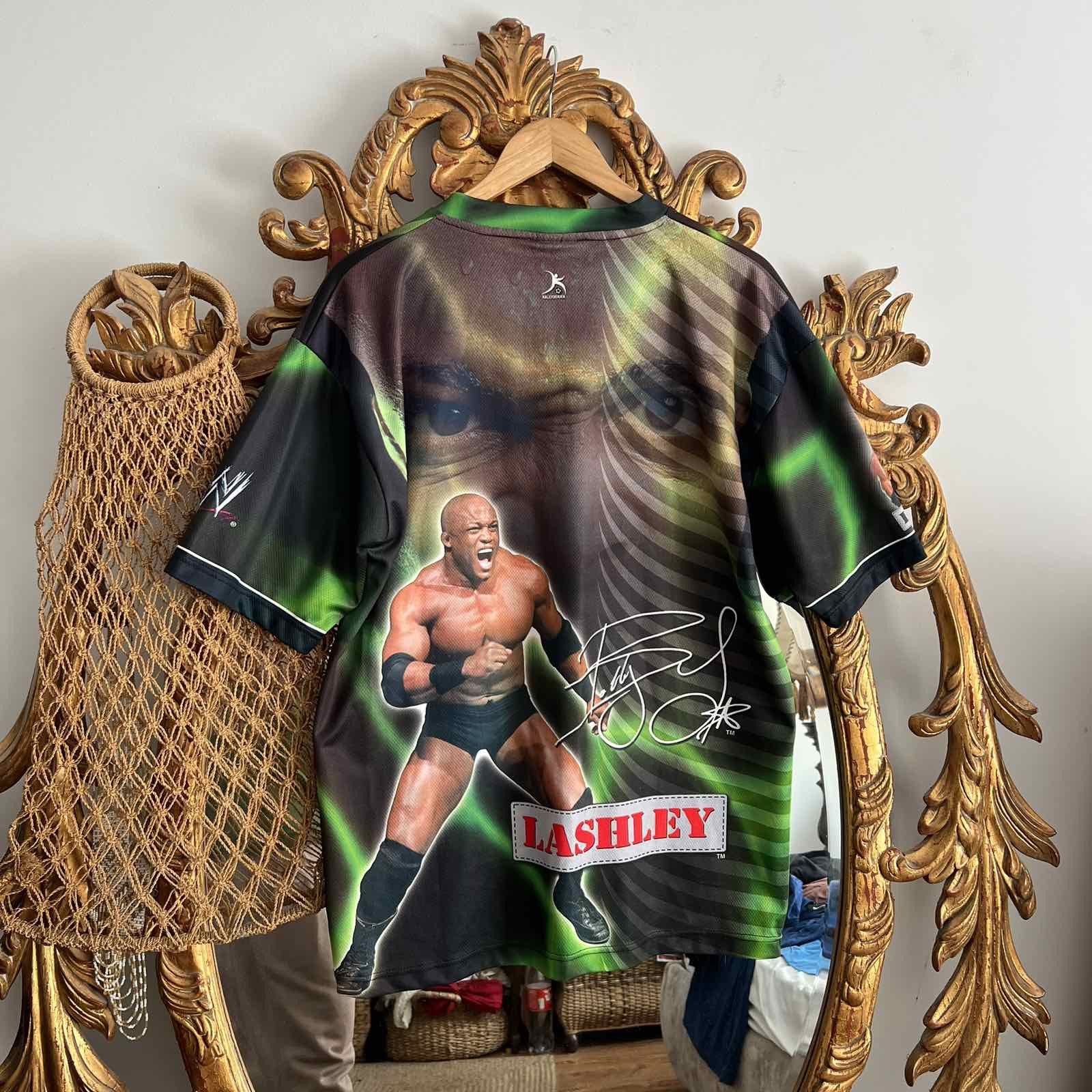 Vintage × WWE 90S Lashley WWE Tee Vintage jersey Overprint Rare Sz XXL Size US XL / EU 56 / 4 - 2 Thumbnail