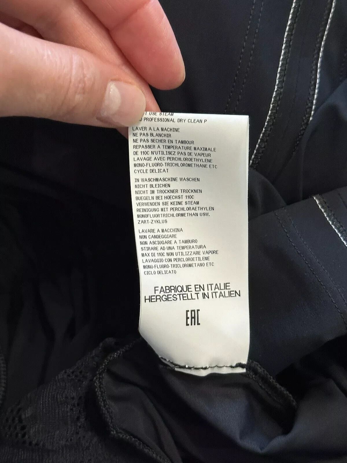 Other High Everyday Couture Gepur Back Tech Nylon Top Womens Size M / US 6-8 / IT 42-44 - 16 Thumbnail