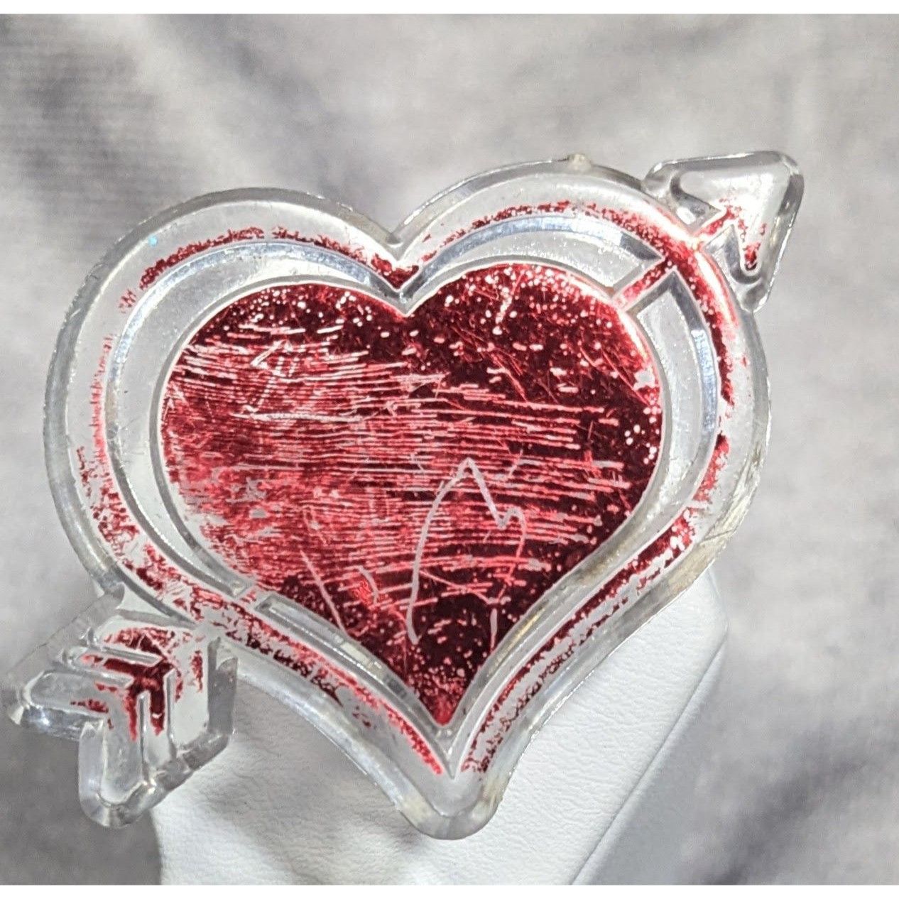 Other Metallic Valentine Heart And Arrow Clear Plastic Metallic Re Size ONE SIZE - 7 Thumbnail