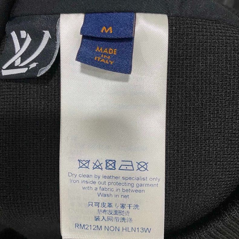 Louis Vuitton NBA Embroidered Logo Leather Jacket -2505 Size M / US 6-8 / IT 42-44 - 5 Thumbnail
