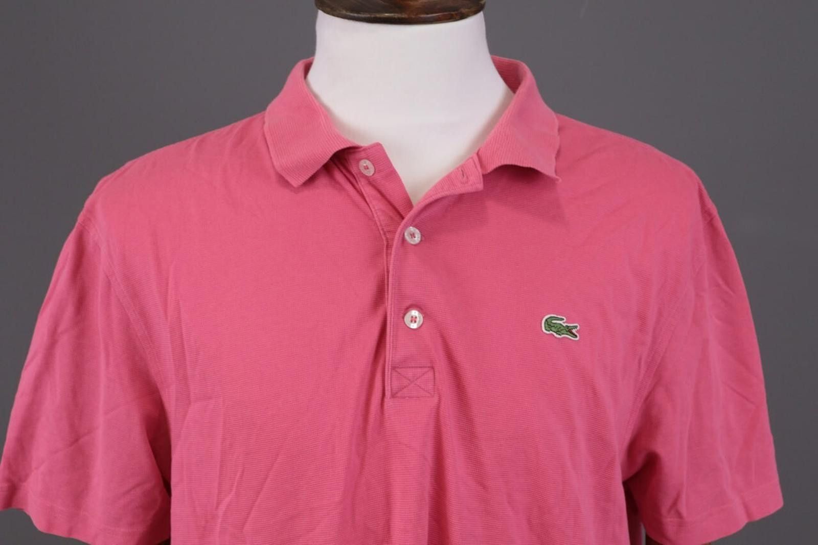 Lacoste Lacoste Sport Pink Polo Shirt Size FR 7 / US XXL Size US XXL / EU 58 / 5 - 4 Thumbnail
